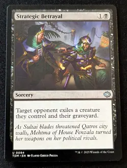 MTG - Strategic Betrayal - Tarkir Dragonstorm - Pack Fresh!! - Image 1