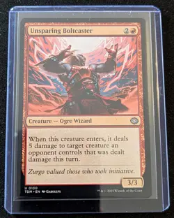 MTG - Unsparing Boltcaster - Tarkir Dragonstorm - Pack Fresh!! - Image 2