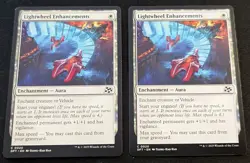 x2 MTG - Lightwheel Enhancements - Aetherdrift - Pack Fresh!! - Image 1