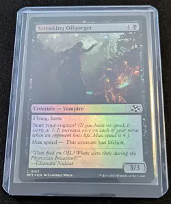x2 MTG - Streaking Oilgorger 1 FOIL - Aetherdrift - Pack Fresh!! - Image 2