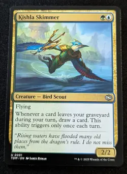 MTG - Kishla Skimmer - Tarkir Dragonstorm - Pack Fresh!! - Image 1