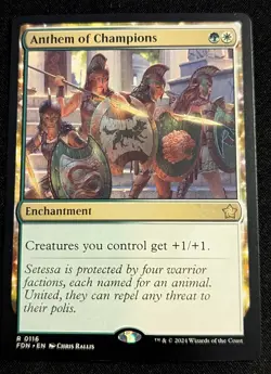 MTG - Anthem of Champions - Foundations - Pack Fresh!! - Image 1