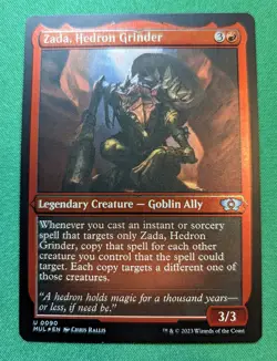 MTG - Zada, Hedron Grinder ETCHED FOIL - March of the Machine: Multiverse - Image 2