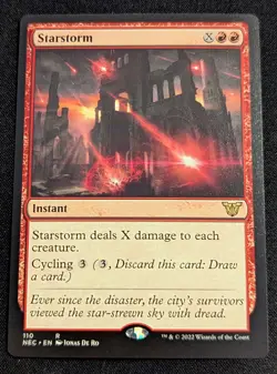 MTG - Starstorm - Commander: Kamigawa: Neon Dynasty - Pack Fresh!! - Image 1