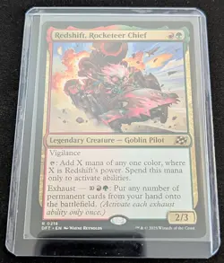 MTG - Redshift, Rocketeer Chief - Aetherdrift - Pack Fresh!! - Image 2
