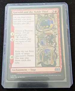 x2 Korvold and the Noble Thief - Wilds of Eldraine - NM - MTG - Image 2