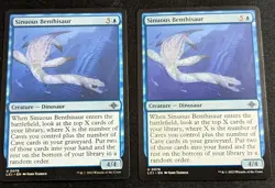 MTG - x2 Sinuous Benthisaur - The Lost Caverns of Ixalan - Pack Fresh!! - Image 1