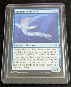 MTG - x2 Sinuous Benthisaur - The Lost Caverns of Ixalan - Pack Fresh!! - Image 2
