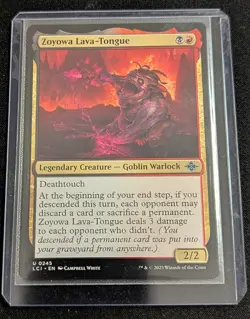 MTG - x2 Zoyowa Lava-Tongue - The Lost Caverns of Ixalan - Pack Fresh!! - Image 2