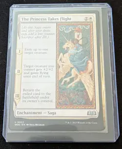 MTG - x2 The Princess Takes Flight - Wilds of Eldraine - Pack Fresh!! - Image 2