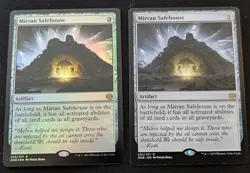 MTG - x2 Mirran Safehouse 1 FOIL & 1 REG. - Phyrexia: All Will Be One - Image 1