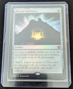 MTG - x2 Mirran Safehouse 1 FOIL & 1 REG. - Phyrexia: All Will Be One - Image 2