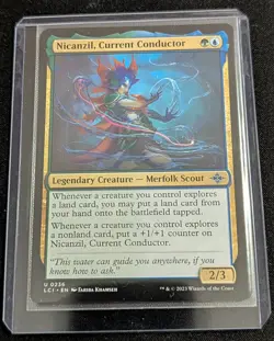 MTG - x2 Nicanzil, Current Conductor - Lost Caverns of Ixalan - Pack Fresh!! - Image 2