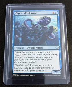 MTG - Cephalid Inkmage - Foundations - Pack Fresh!! - Image 2