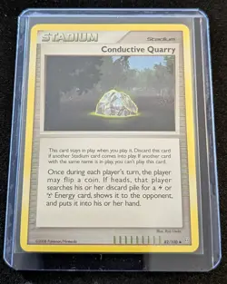 Pokemon TCG - Conductive Quarry 82/100 - Stormfront - Uncommon - Image 2