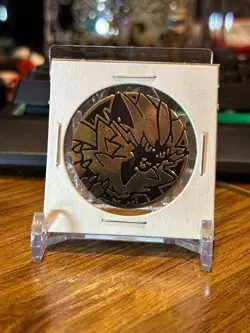 Zeraora Gold Mirror Pokemon TCG Flipping Coin - Image 1