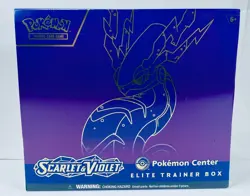 Pokemon: Scarlet & Violet Pokemon Center Exclusive Elite Trainer Box [SEALED] - Image 1