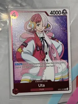 One Piece Uta OP01-005 R Foil Romance Dawn NM Pre Errata - Image 1