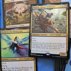 Commander Magic Deck 100 Cards = ***Nymris, Oona's Trickster Tribal FAERIES Fun* - Image 1
