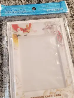 Ho-Oh Reshiram Card Display Frame New Sealed Pokemon Center Japanese Exclusive - Image 2