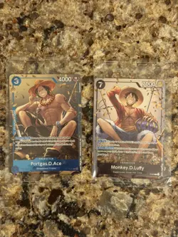 P-075 Monkey.D.Luffy Promo Card TS-02 Tin Set 02 ENGLISH SEALED Portgas D Ace - Image 1