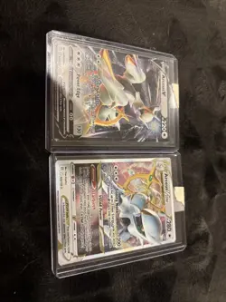 Pokemon TCG Arceus V 122/173 & Arceus Vstar 123/173 Metal Cards Near Mint - Image 2
