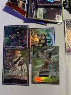 Bandai One Piece Card Game Adventure on Kami's Island Card Lot - Image 2
