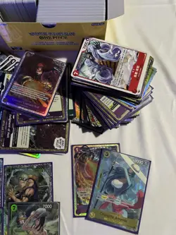 Bandai One Piece Card Game Adventure on Kami's Island Card Lot - Image 3