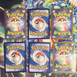 Nintendo Pokemon TCG SV2a Japanese ex Full Art Holo 6-Card Mixed Lot - Image 2