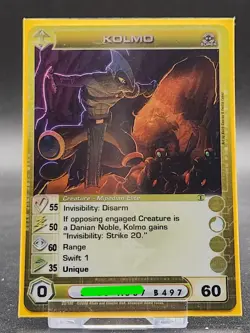 Chaotic Card : Kolmo ZOTH First Edition Super Rare Creature - Image 1