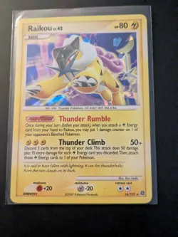 Raikou - (Cracked Ice Holo) 016/132 Miscellaneous Cards & Products Holo - Image 1