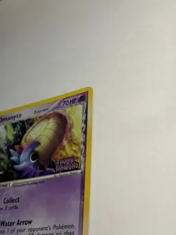 Omanyte Reverse Holo 74/110 Ex Holon Phantoms Stamped Pokemon Card - Image 3