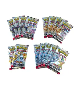 LOT of (15) New Pokemon TCG “Prismatic Evolutions” Booster Packs + Promo Cards - Image 2