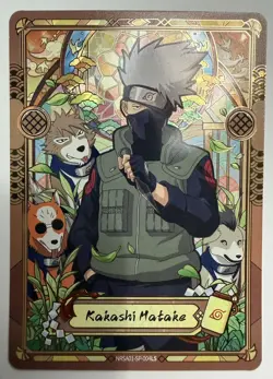 Kakashi Hatake Naruto Kayou English NRSA01-SP-004L5 Heaven Scroll Card - Image 1