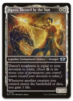 Daxos, Blessed by the Sun #2 (NM) March of the Machine MUL Magic MTG - Image 1