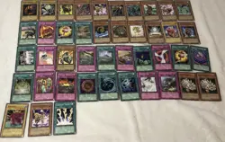 Lot Of 42 Vintage 1996 Kazuki Yugioh YU-GI-OH! Cards First Edition CCG - Image 1
