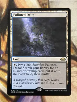 Polluted Delta #0224 MTG Modern Horizons 3 MH3 Regular - NM - Image 1