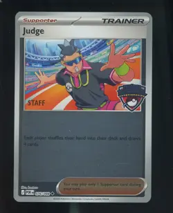 Pokemon Regional Championship STAFF PROMO 2026 076/088 Judge - Image 1