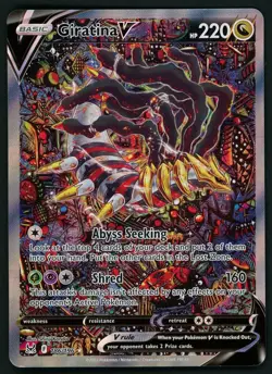 2022 Pokemon Giratina V (Alternate Full Art) - SWSH11: Lost Origin (SWSH11) - Image 1