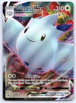 Togekiss VMAX 141/185 Holo VMAX Rare Vivid Voltage Pokemon 2020 NM - Image 1