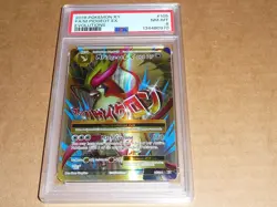 2016 Pokemon XY FULL ART M PIDGEOT EX EVOLUTIONS #105 PSA 8 - Image 1