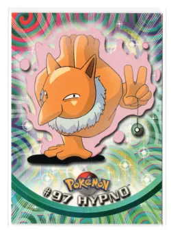 Hypno #97 Pokemon Topps 1999/2000 TV Animation - Image 1