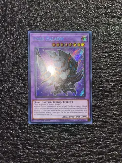 Yugioh! Dark Paladin BLMM-EN008 Secret Rare 1st Edition Near Mint - Image 1
