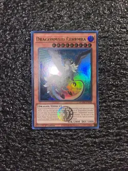 Yugioh! Dragonmaid Cehmba BLMM-EN048 Ultra Rare 1st Edition Light Play - Image 1