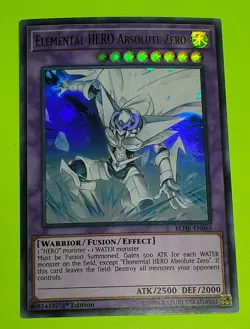 Yugioh! MP Elemental HERO Absolute Zero - BLHR-EN065 - Ultra Rare - 1st Edition - Image 1