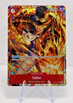 One Piece OP05-007 Sabo SR Promo - Image 1