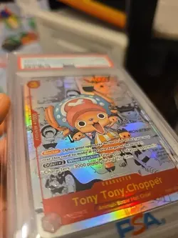 PSA 10 2024 ONE PIECE TONY TONY CHOPPER #006 EB01 MANGA ALT ART English - Image 3