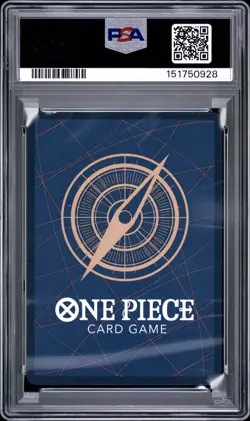 2025 ONE PIECE OP10-ROYAL BLOOD ALTERNATE ART #118 MONKEY D. LUFFY PSA 10 - Image 2