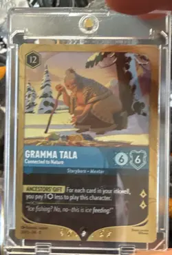 Ravensburger Disney Lorcana TCG Gramma Tala - Connected to Nature Sapphire EN - Image 1