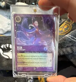 Disney Lorcana TCG Elsa - The Fifth Spirit 99/204 Amethyst EN Frozen - Image 1